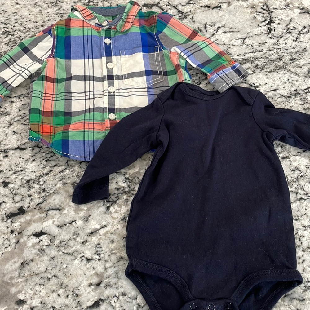 Infant Tops 0-3 Months - Picture 2 of 4